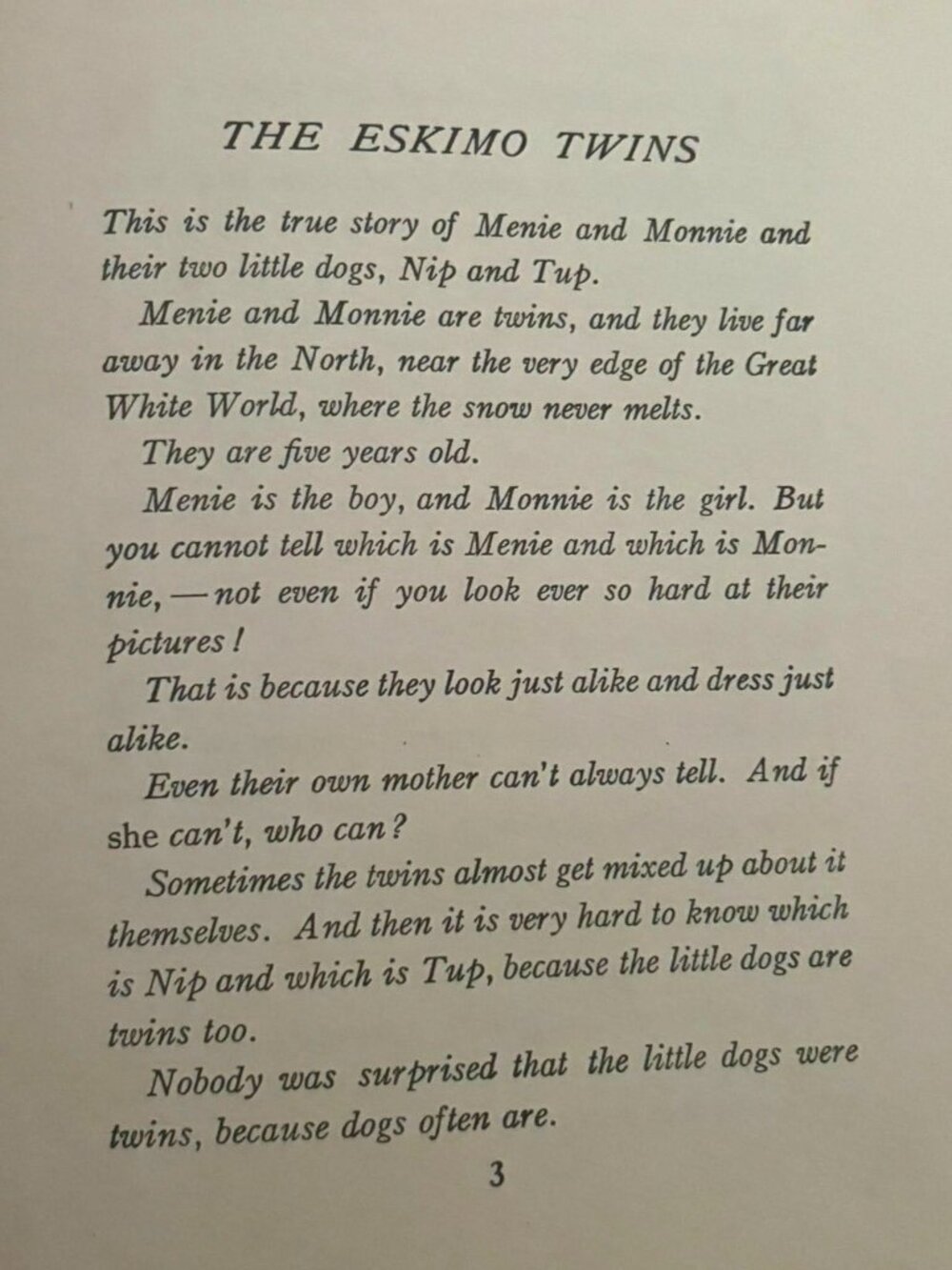 The Eskimo Twins by Lucy Fitch Perkins Childrens Book Antique Hardcover 1914 - Picture 7 of 10